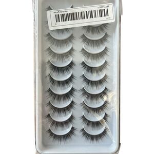 Dramatic False Eyelashes Set of 10